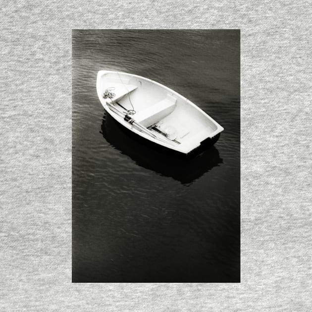 Moored Rowing Boat at Beaumaris, North Wales, UK by richflintphoto